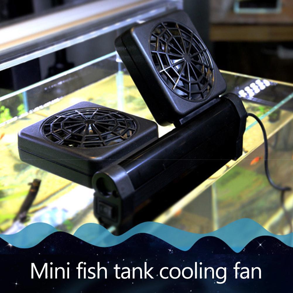 Marine Aquarium Temperature - Mini ventilador de refrigeração para aquário,