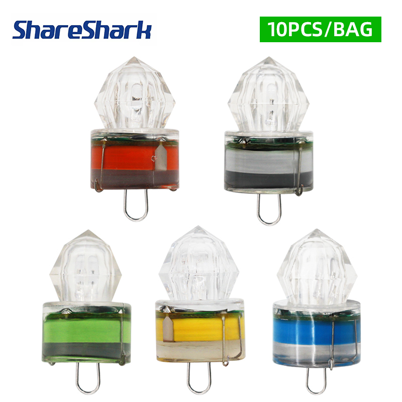 Marine Aquarium Led - ShareShark 10 peças/pacote Luzes LED para