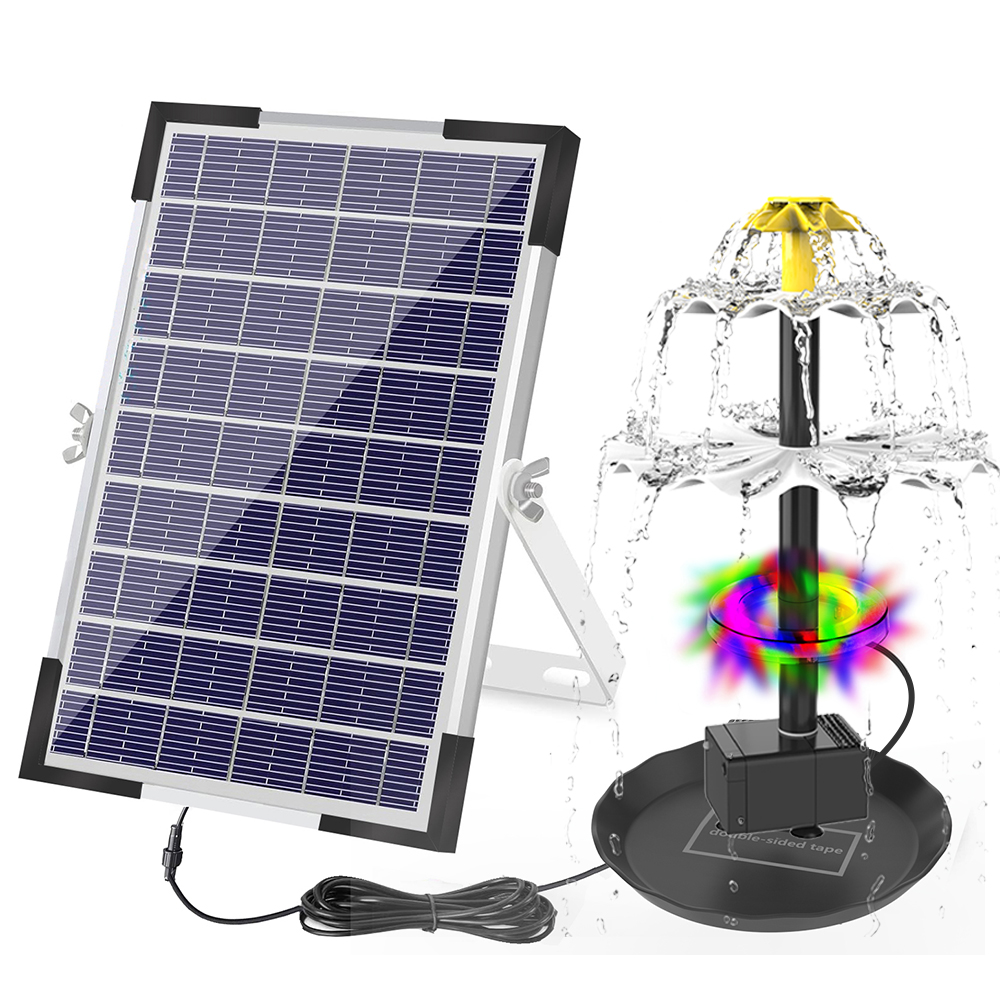Aquarium Marine Lights - Solar Powered água fonte bomba para