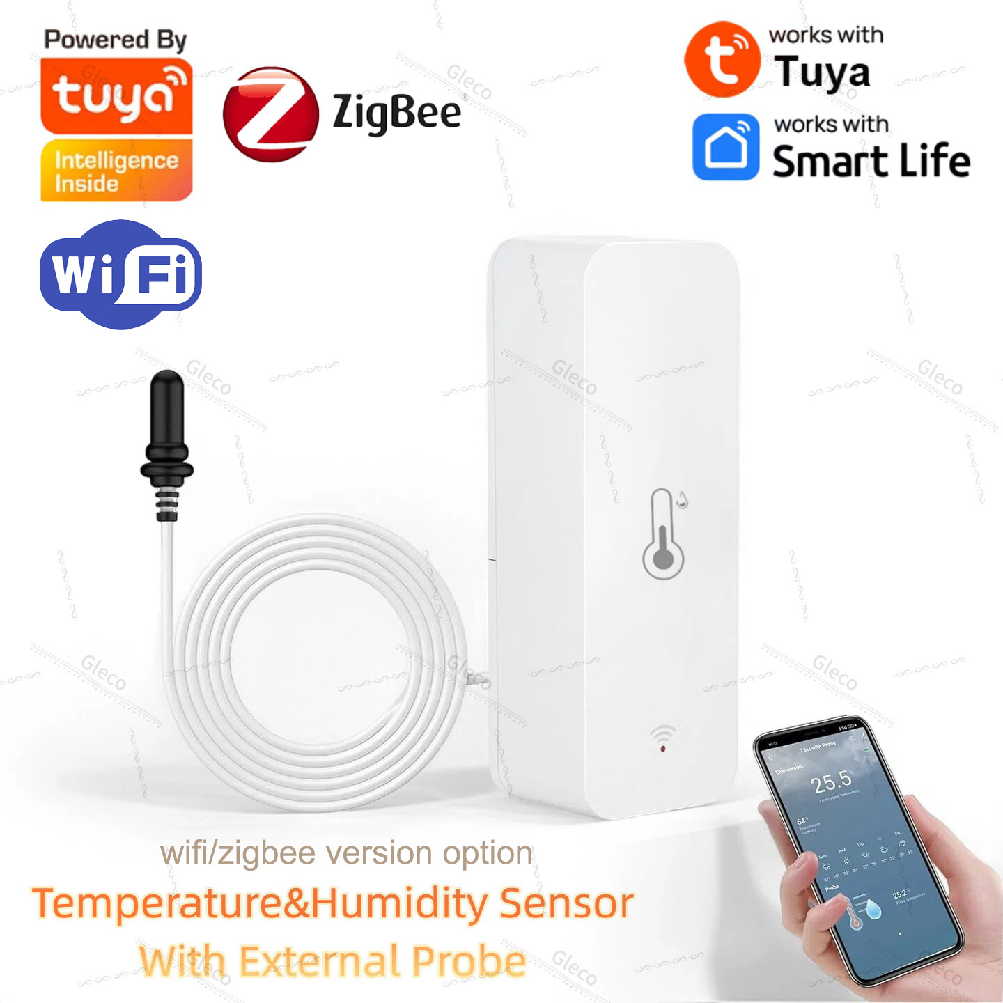 Aquarium Marine Plants - Sensor de Temperatura e Umidade Tuya