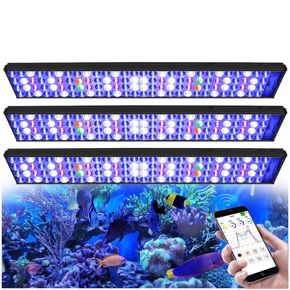 3 Lâmpadas LED PopBloom H75 Wi - Marine X Aquarium avaliação e preço