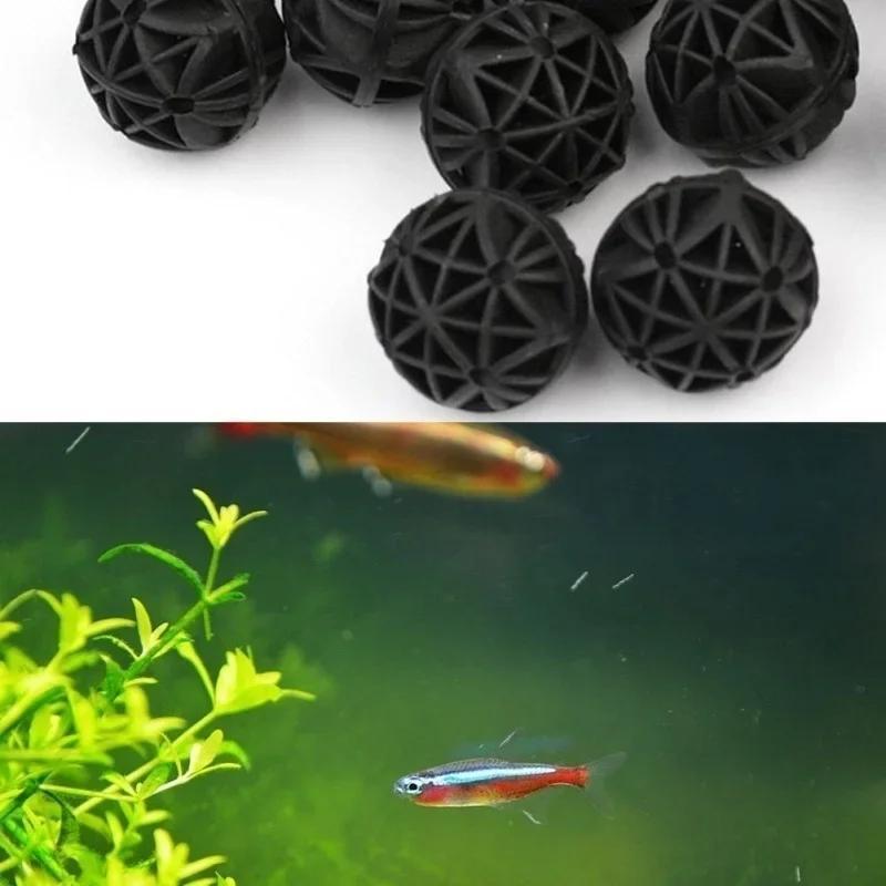 50 Peças de Bolas de Filtro Bi - Aquarium Marine Plants avaliação e preço