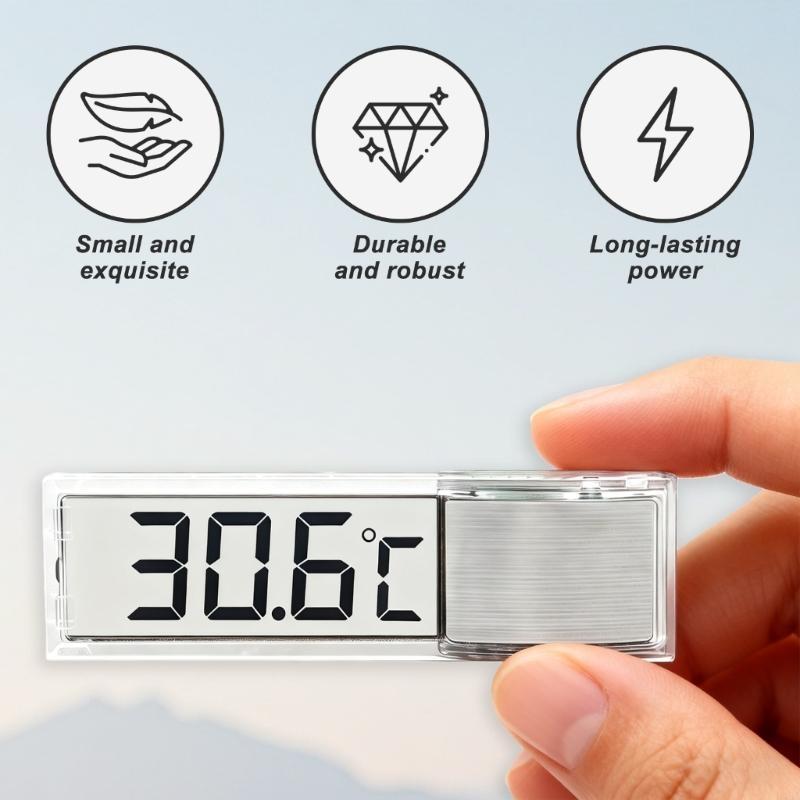 L43A 2pcs Fishtanks Termômetro - Marine Aquarium Temperature avaliação e preço