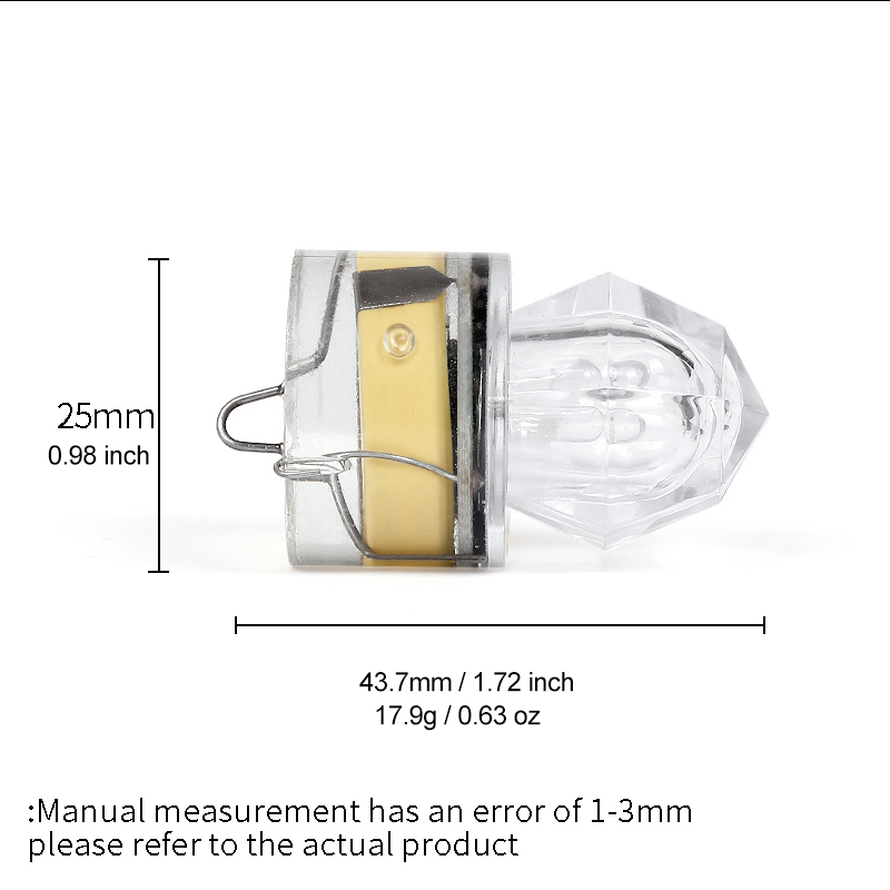 10 pçs led lâmpada de pesca su - Marine Aquarium Led avaliação e preço
