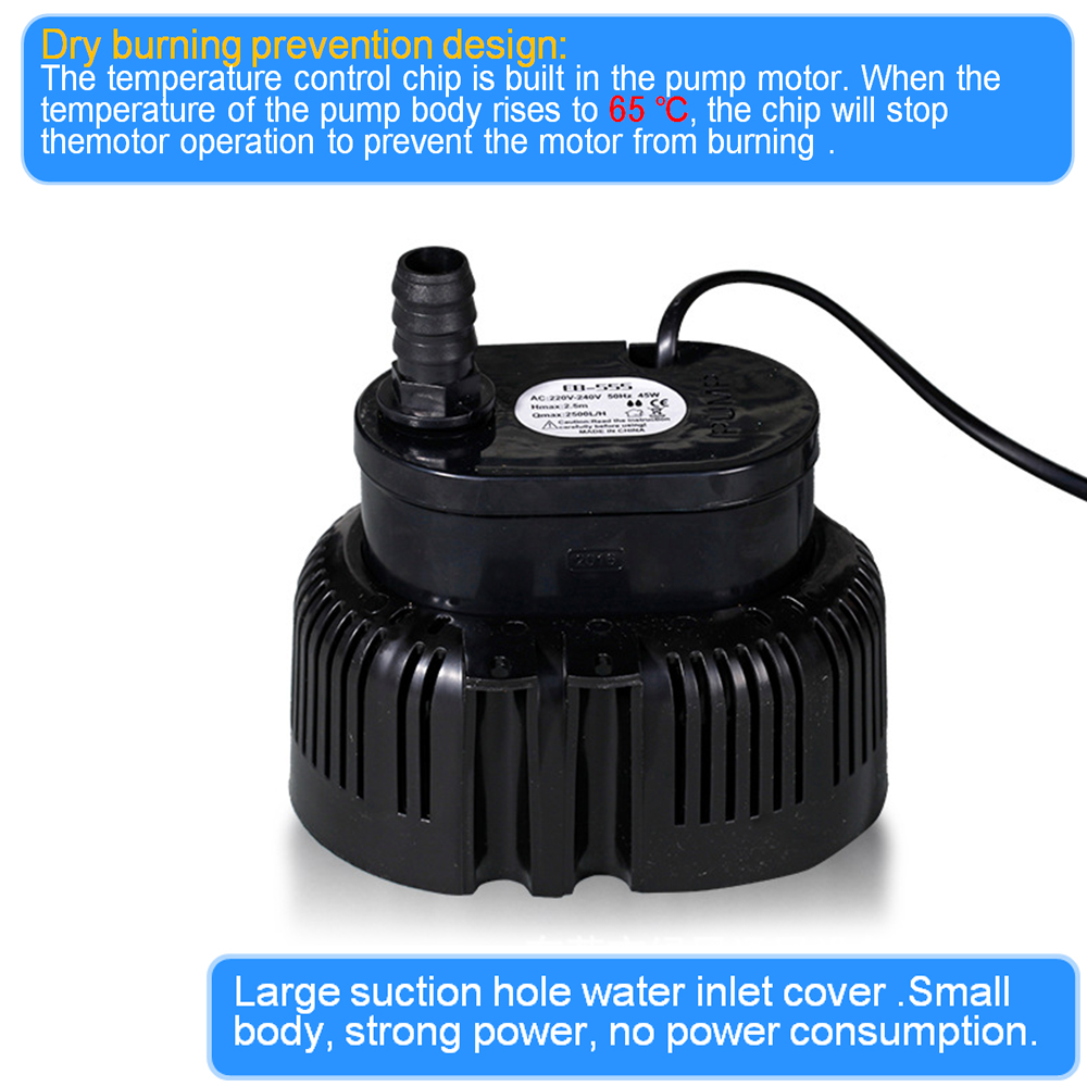 45/75W 2500-3000L/H Bomba De Á - Marine Aquarium Temperature avaliação e preço