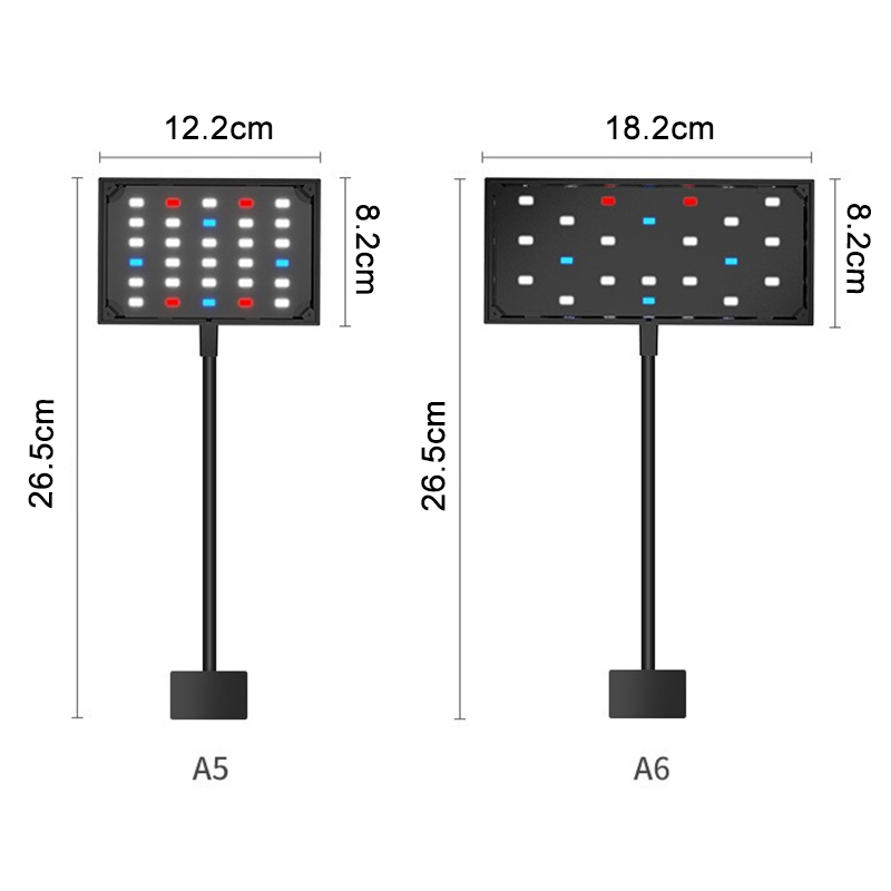 Aquário usb led luz espectro c - Aquarium Marine Lights avaliação e preço